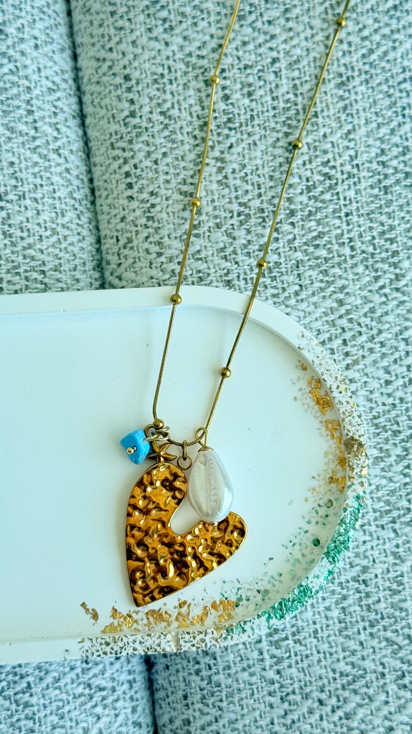 Stainless Steel Endless Love Necklace