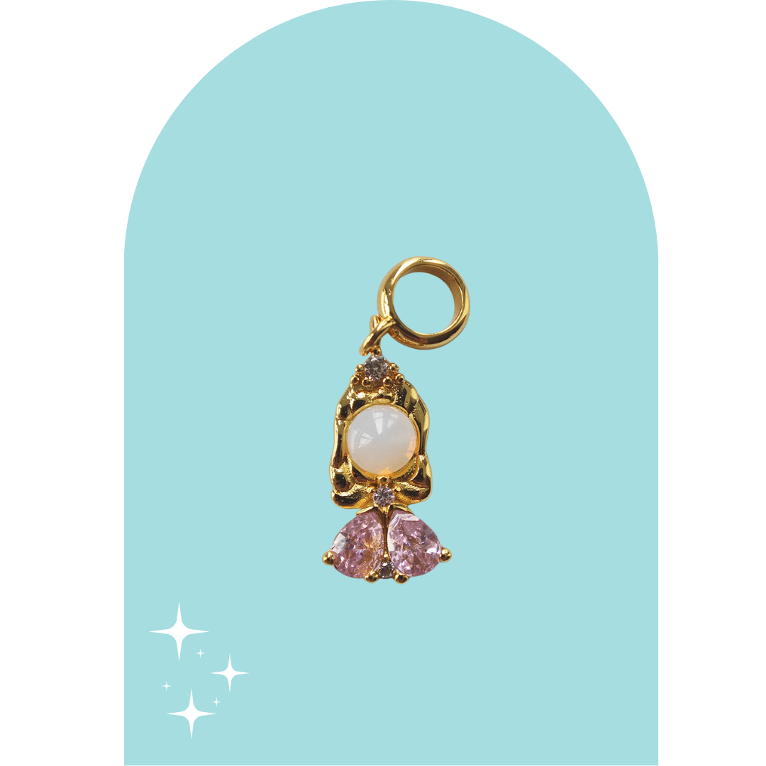 Stainless Steel Disney Princess Charm