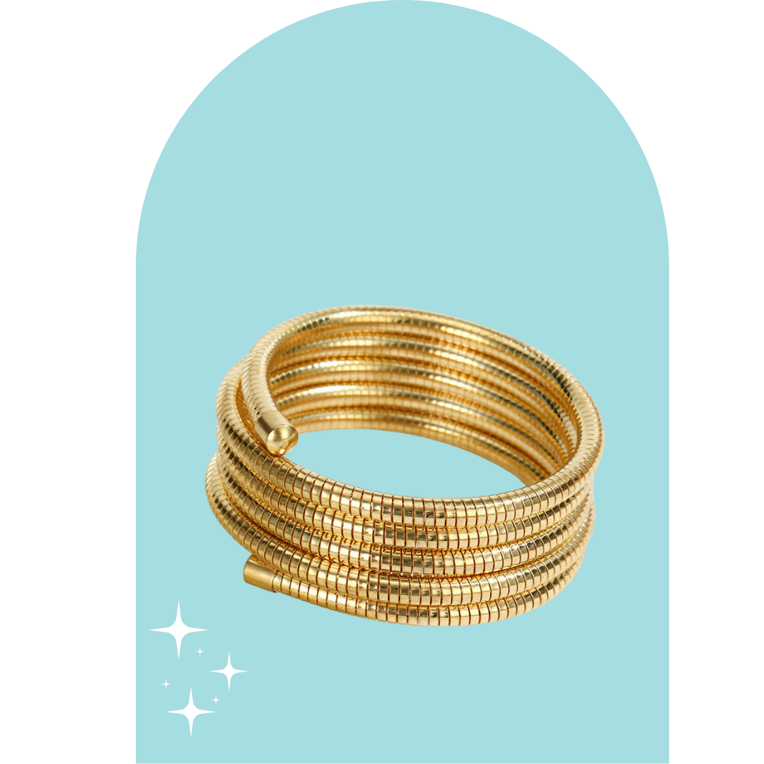 Stainless Steel Snake Bangle
