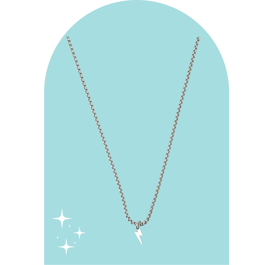 Stainless Steel Lightning Necklace
