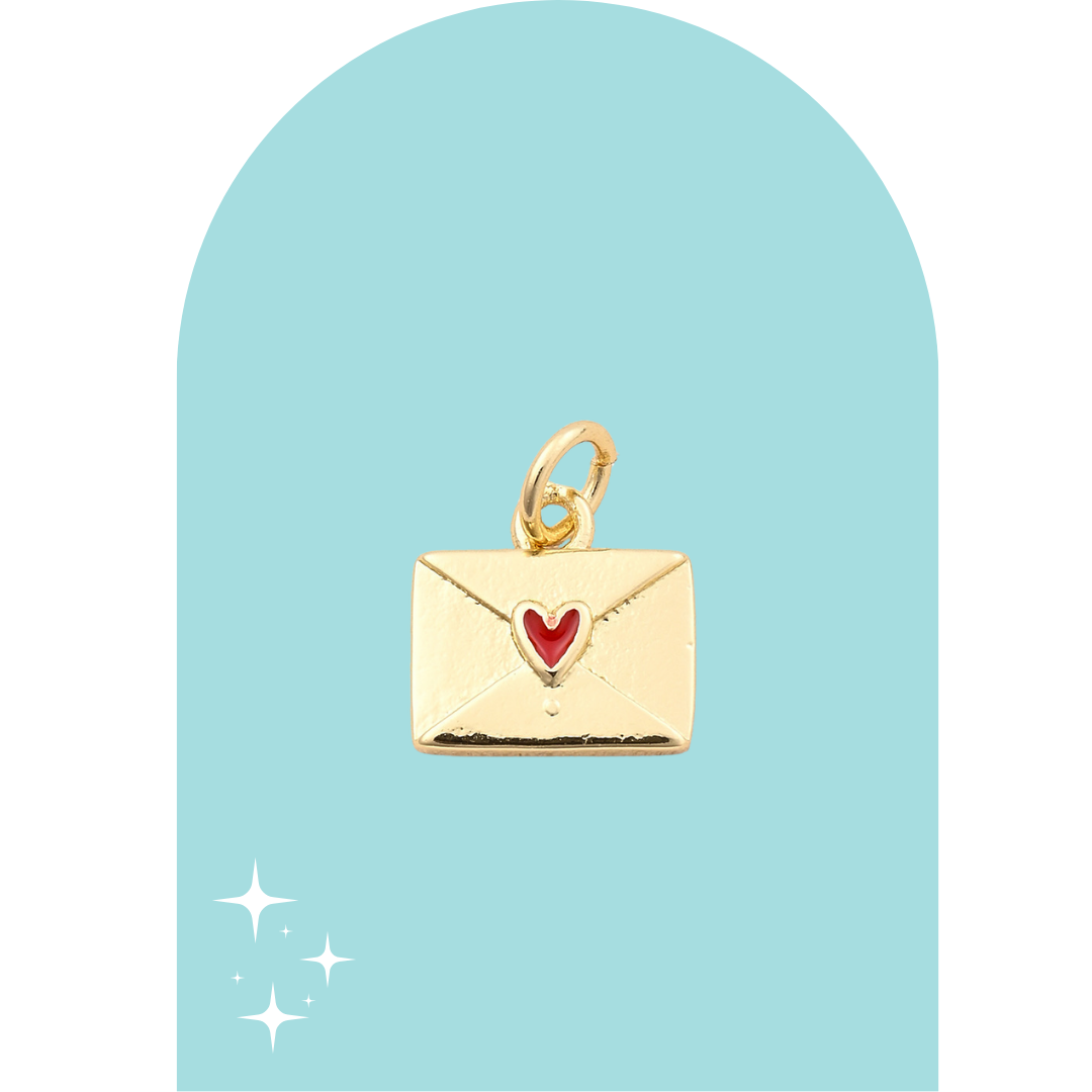 Stainless Steel Love Letter Charm