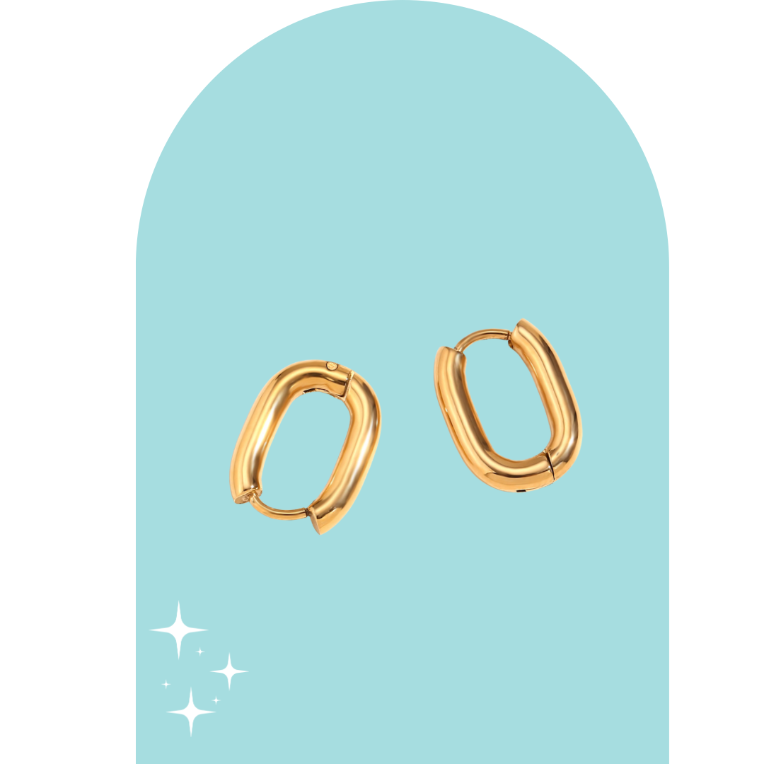 Stainless Steel Amara Earrings