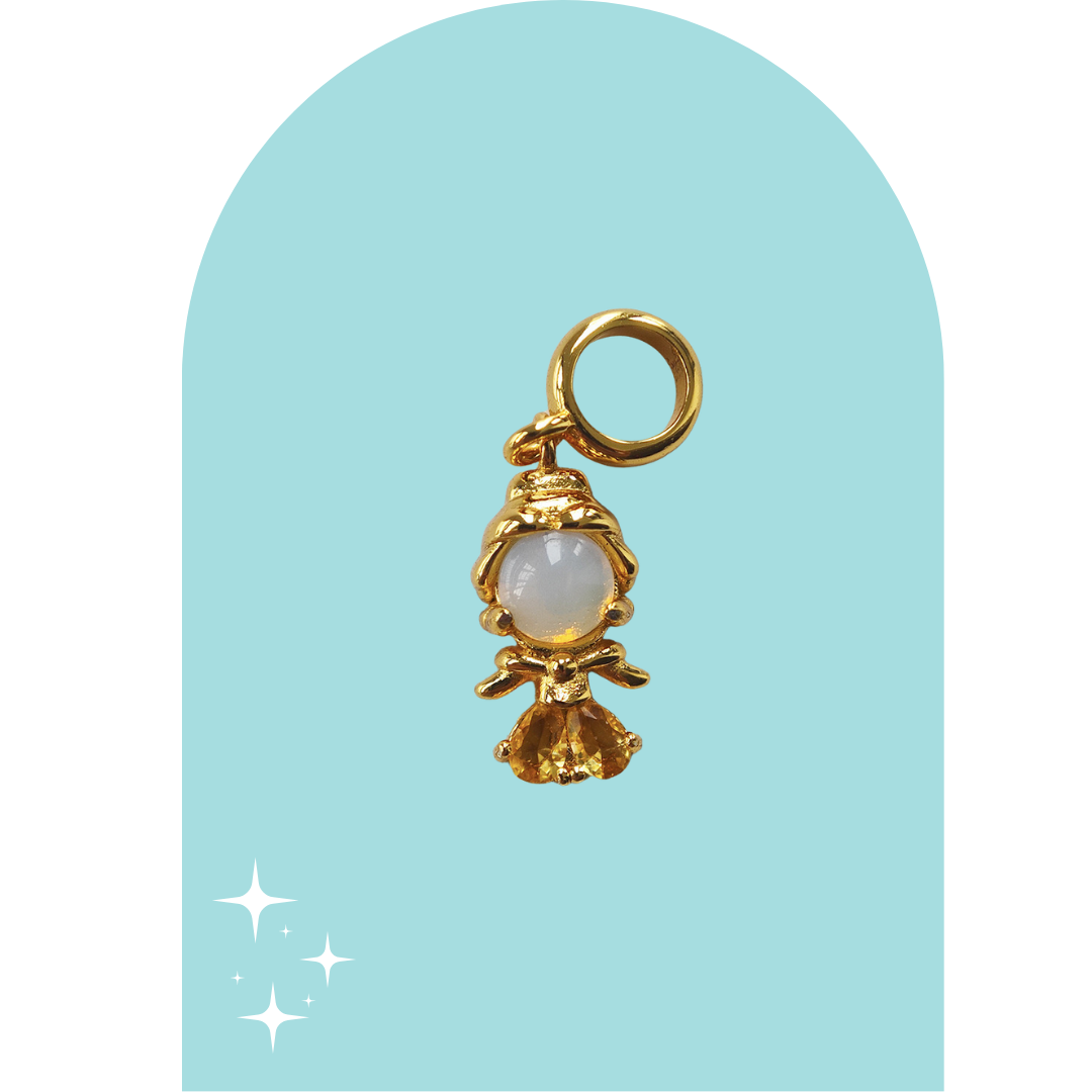Stainless Steel Disney Princess Charm