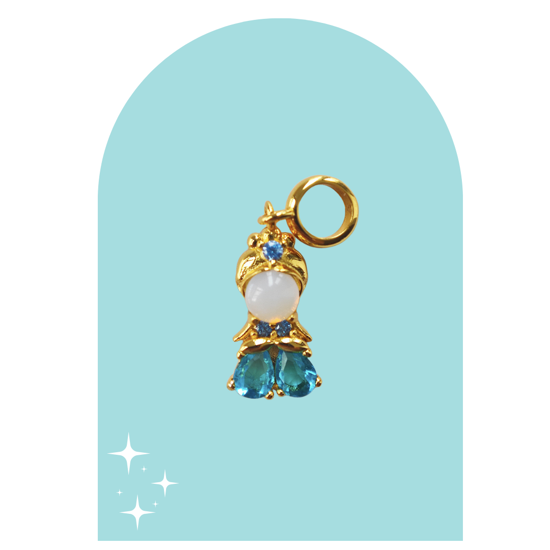 Stainless Steel Disney Princess Charm