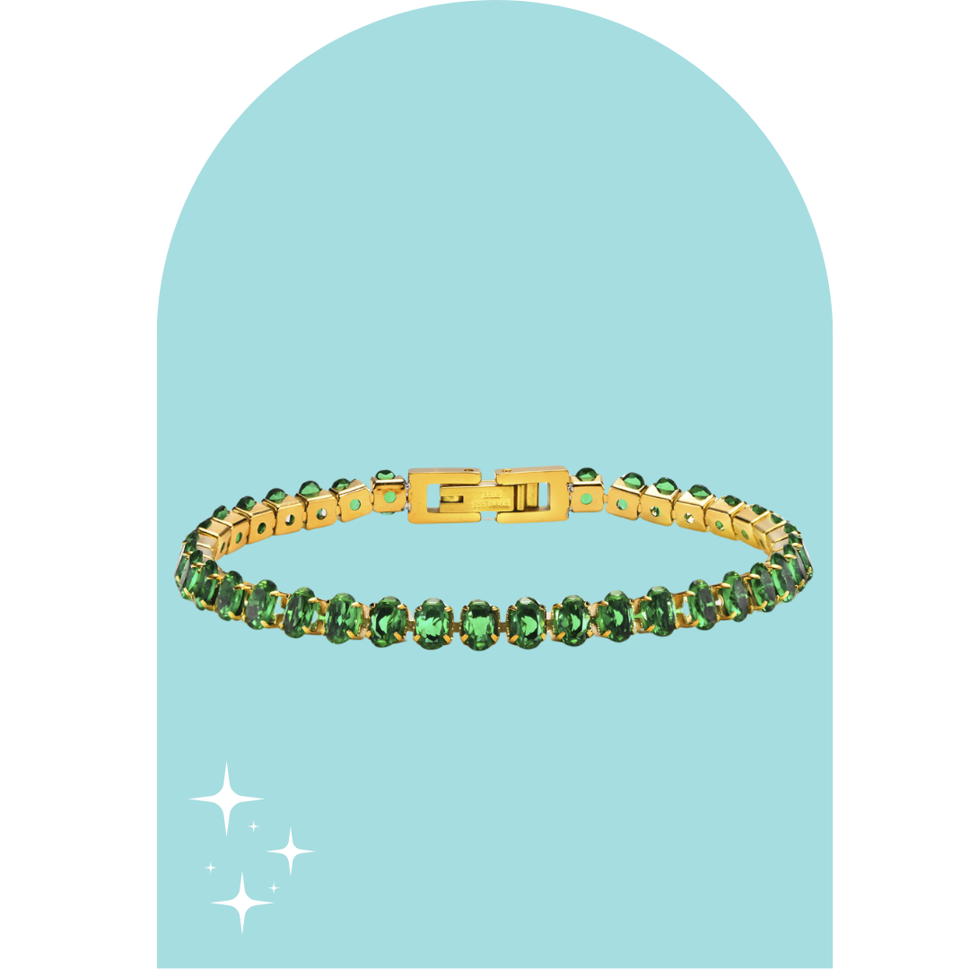 Stainless Steel Camelia Bracelet