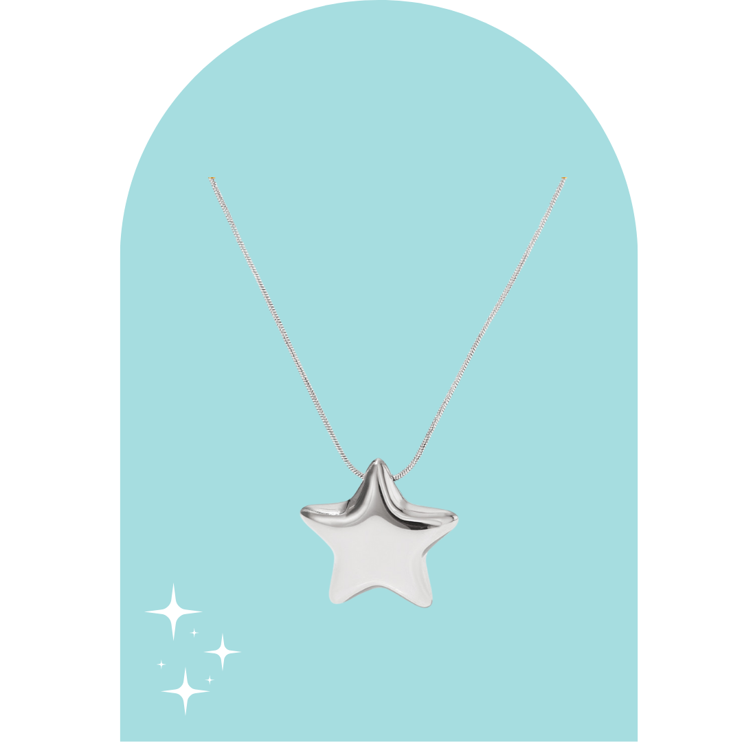 Stainless Steel Star Necklace