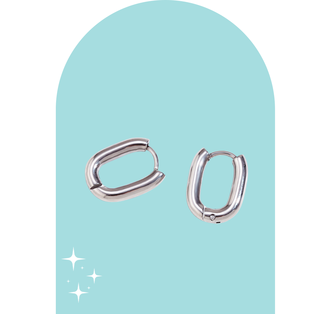 Stainless Steel Amara Earrings