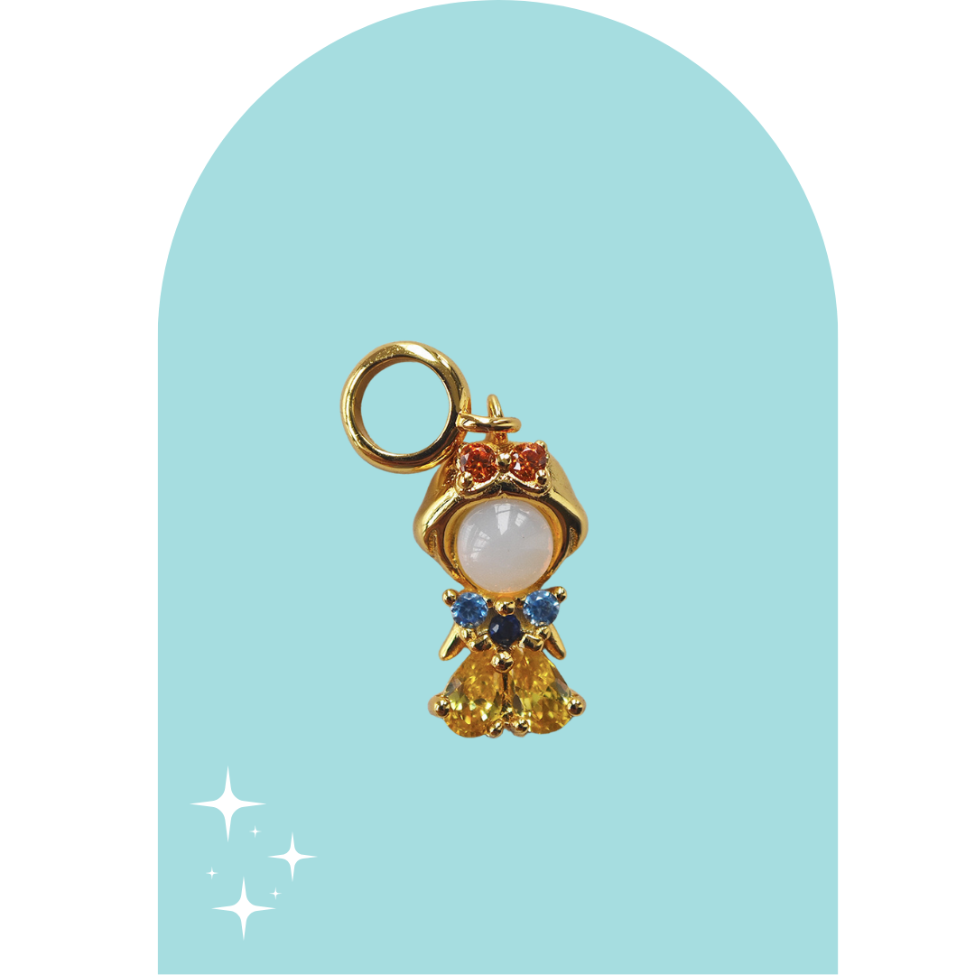Stainless Steel Disney Princess Charm