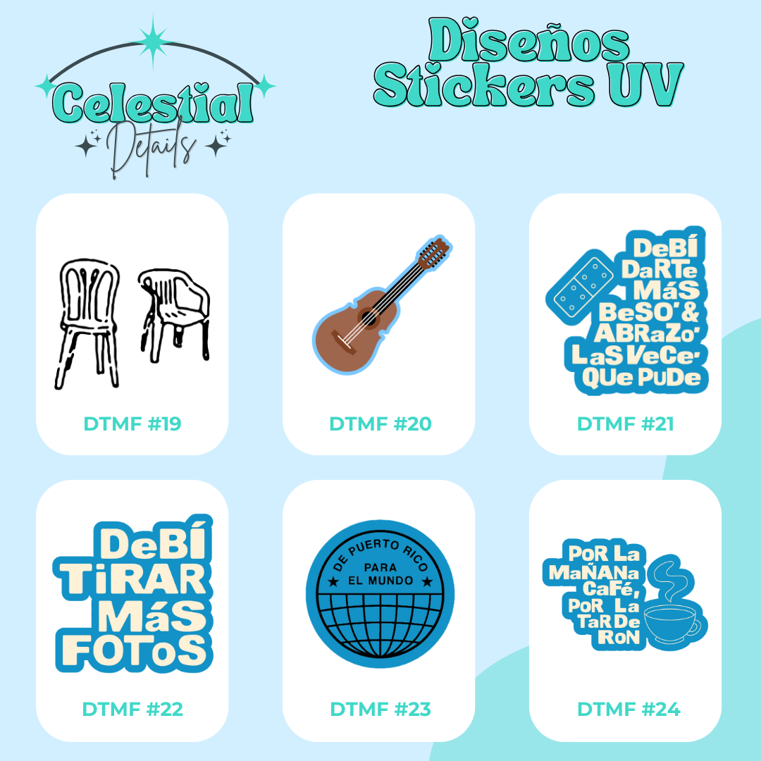 Stickers UV DTMF