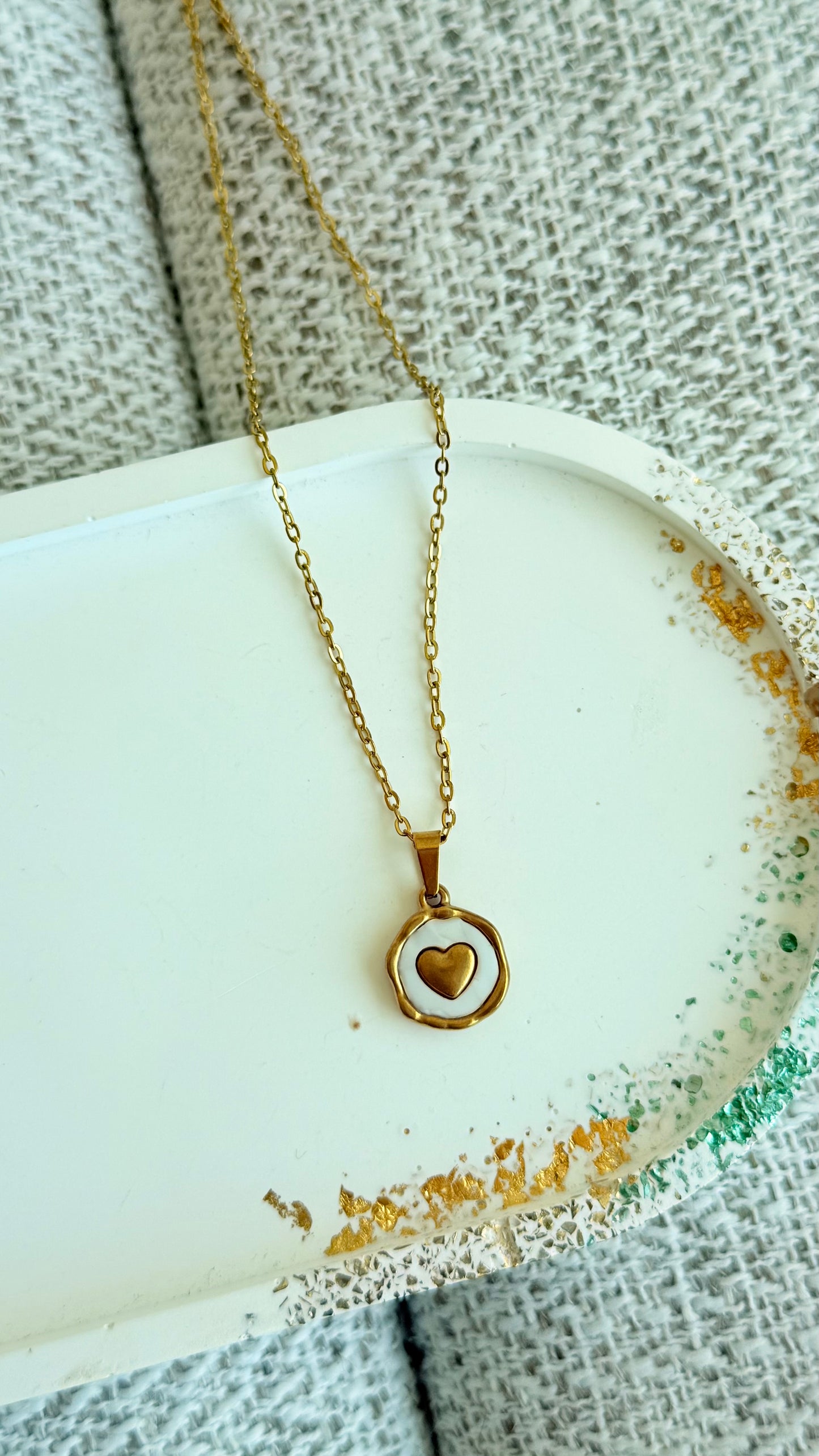 Stainless Steel White Necklaces Collection