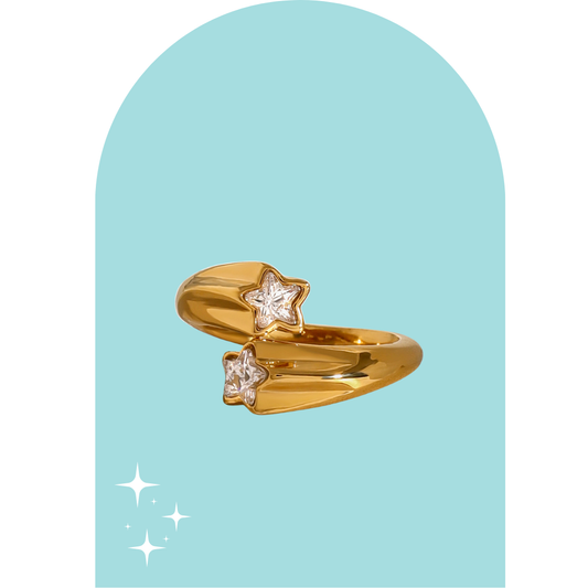 Stainless Steel Estrella Ring