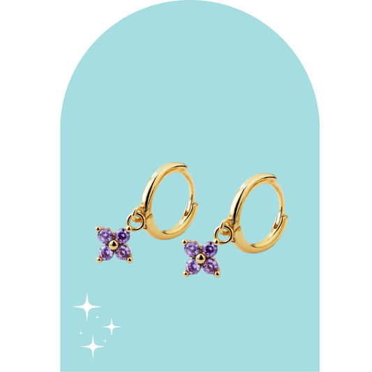 Stainless Steel Gold Drea Earrings