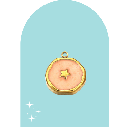 Stainless Steel Delicate Star Charm