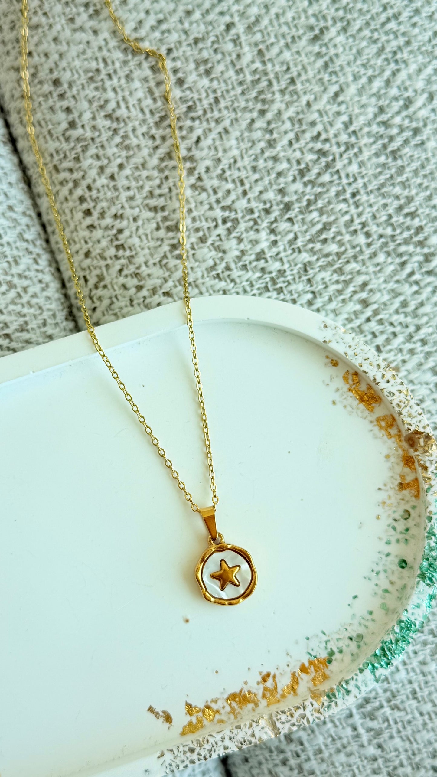 Stainless Steel White Necklaces Collection