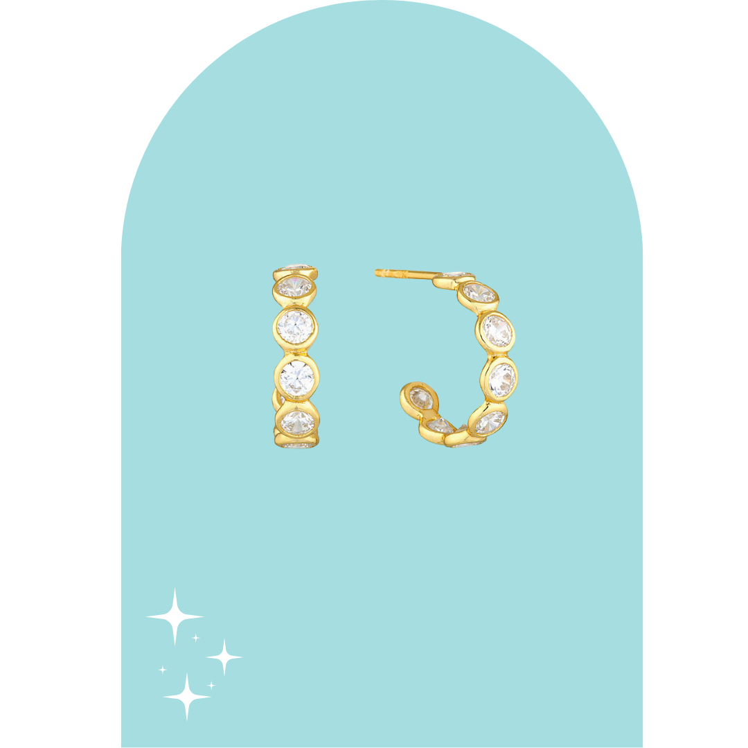 Stainless Steel Carola Earrings