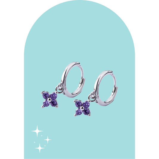 Stainless Steel Silver Drea Earrings