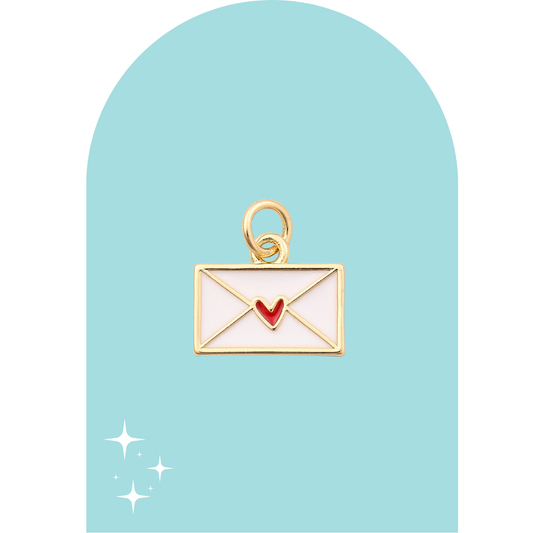 Stainless Steel Love Letter Charm