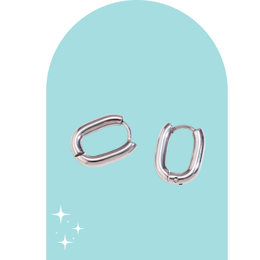 Stainless Steel Amara Earrings