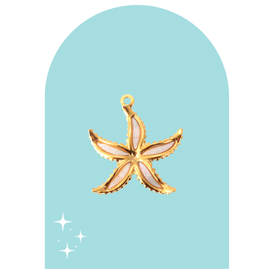 Stainless Steel Sea Star Charm