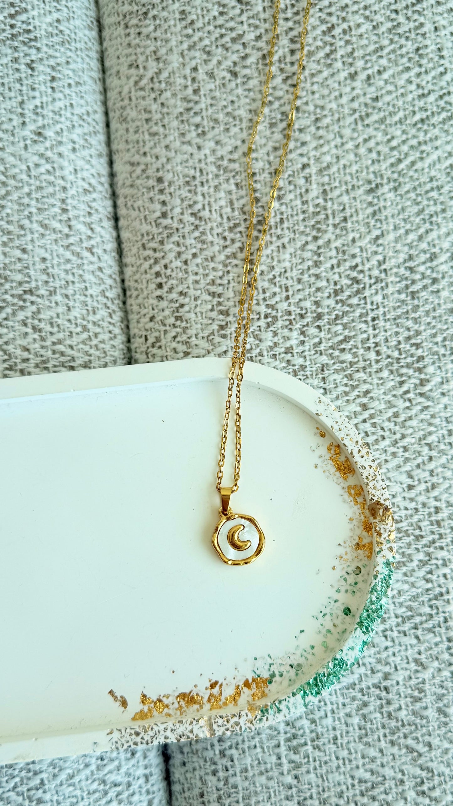 Stainless Steel White Necklaces Collection