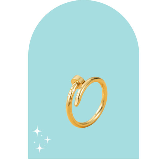 Stainless Steel Zoé Ring