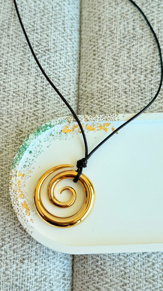 Swirl Necklace