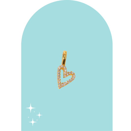 Stainless Steel Mini Heart Charm