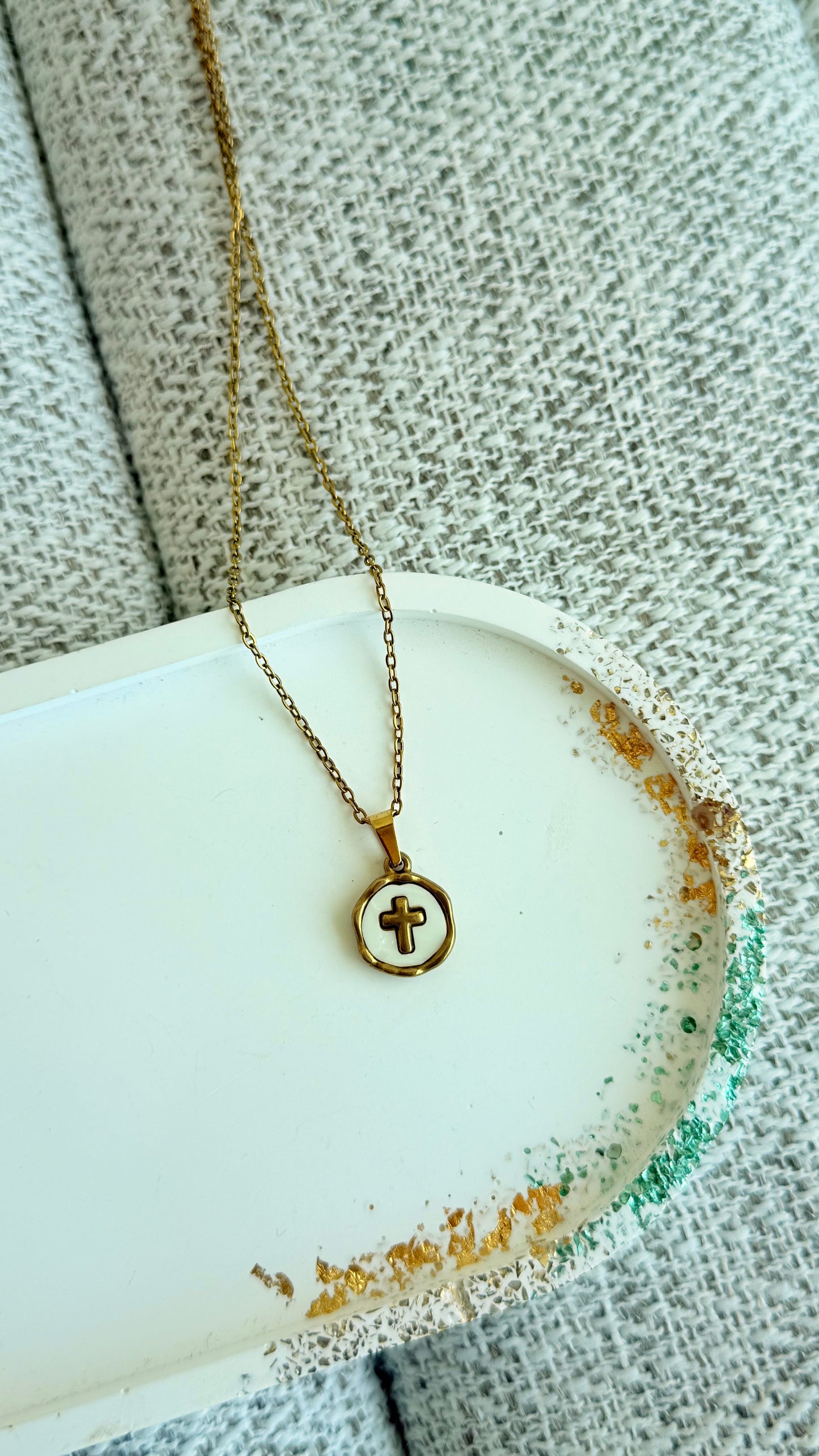 Stainless Steel White Necklaces Collection