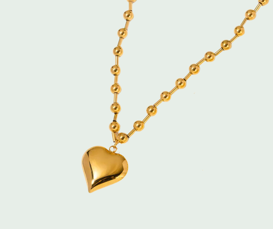 Chunky Heart Oro