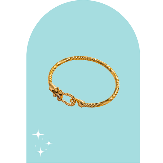 Stainless Steel Hooked Bracelet