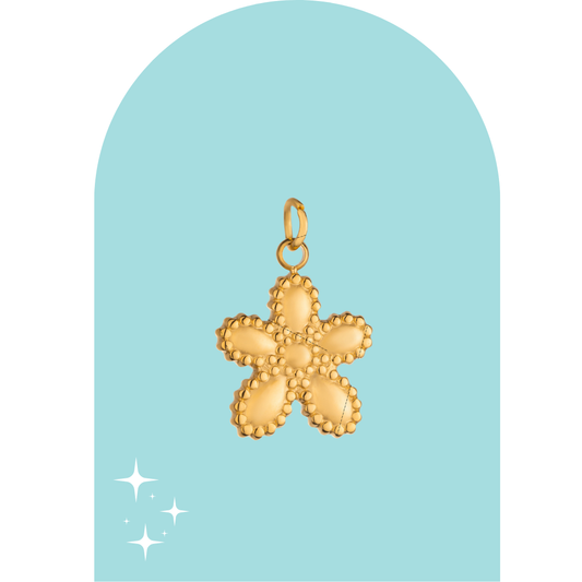 Stainless Steel Bloom Charm